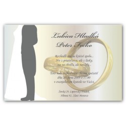 Svadobné oznámenie OZ17