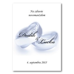 Etiketa na fľašu ET01