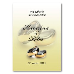 Etiketa na fľašu ET03